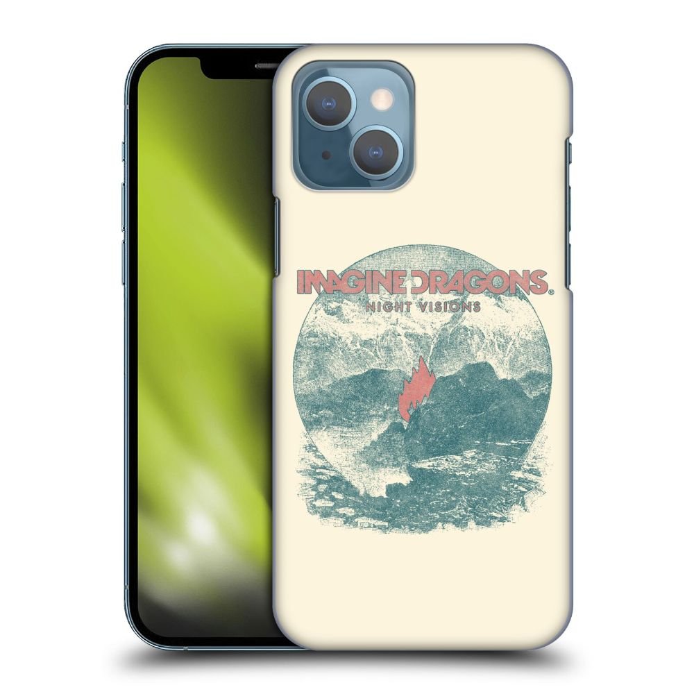 IMAGINE DRAGONS イマジンドラゴンズ - Flame Night Visions ハード case / Apple iPhoneケース - PGS